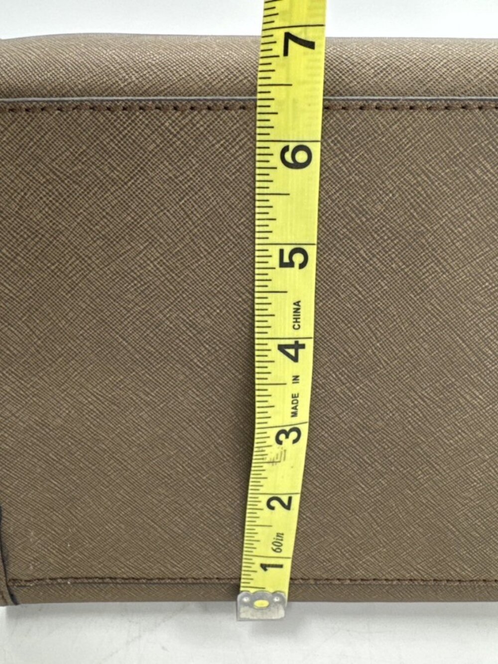 Tommy Hilfiger Shopper Tote Shoulder Bag Olive Green Tan Canvas Purse Strap NEW - Picture 11 of 15